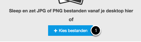 Afbeelding selecteren om te
uploaden