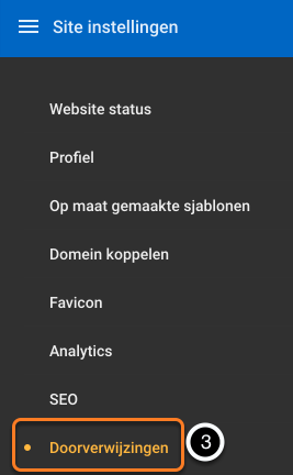 3. Kies
doorverwijzingen