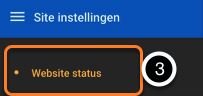 Kies website status
(3)