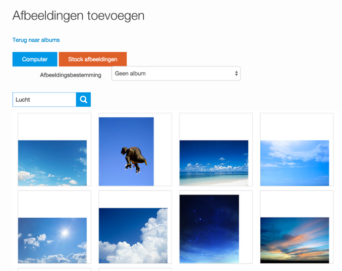 Stock afbeeldingen
toevoegen