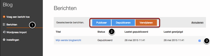 Blog bericht
publiceren