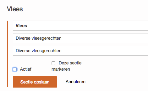 Controleer of sectie/item verborgen
is